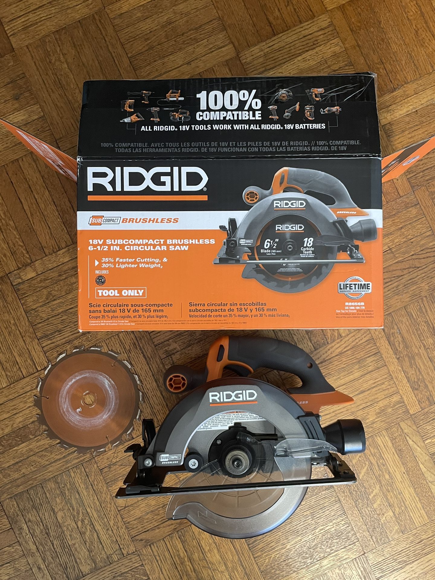 Ridgid Subcompact 6-1/2 IN. Circular Saw