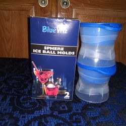 Blue Wiz Ball Ice Molds