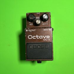 Japanese boss vintage OC2 Octave pedal