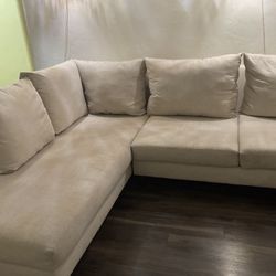 Linen Couch 