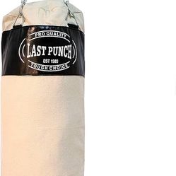 Heavy Duty Canvas Punching Bag with Ceiling Mount