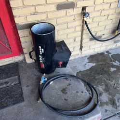 Blower Heater With Propane Hose 