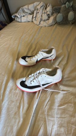 Track and field spikes