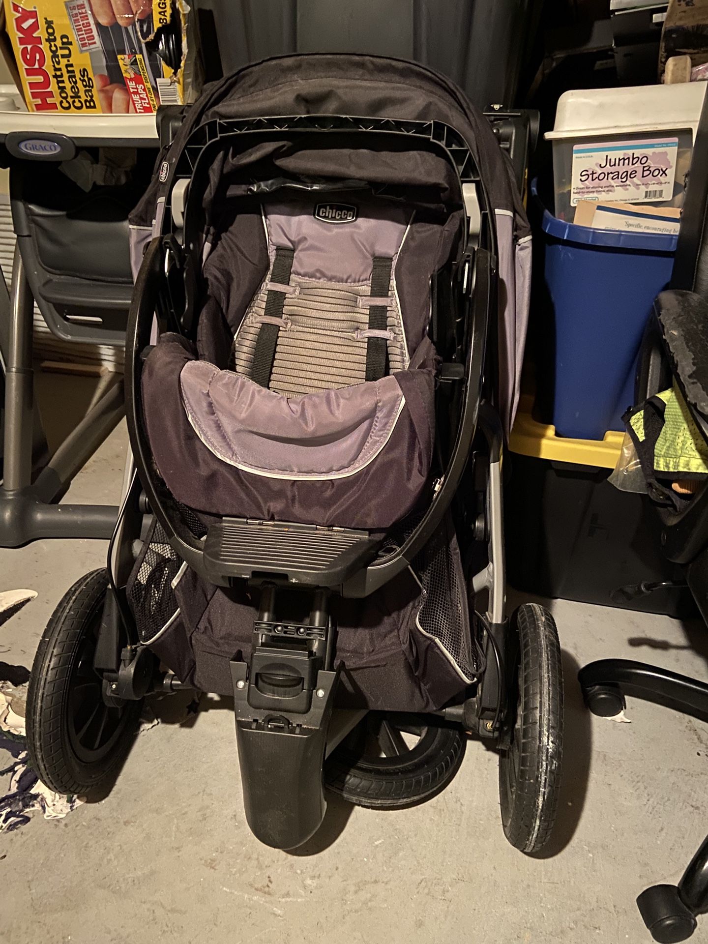 Chicco Activ3 Jogging Stroller- Eclipse