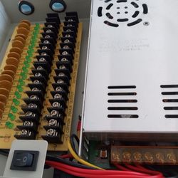 18-Port CCTV Power Supply Box 