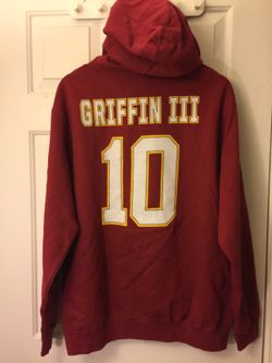 Redskins Robert Griffin III Name and Number Sweatshirt