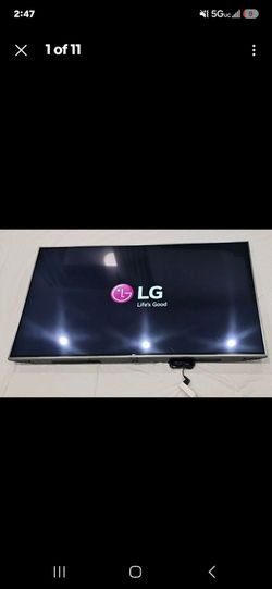 49in LG Flat Screen TV