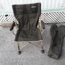 Maccabee  Heavy Duty Portable Folding Camp/Fishing Chair 