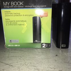 WD 2TB My Book Desktop External Hard Drive - USB 3.0 + 2.0