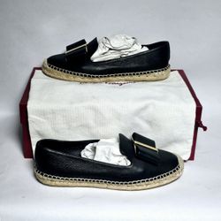  Salvatore Ferragamo Sannio Black  Shoes #13605