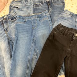Bundle Of Girls Denim Pieces Size 6-7 