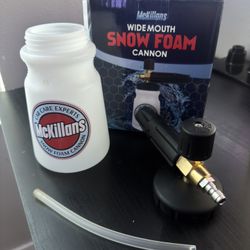 McKillans Wide Mouth Foam Cannon for Pressue Washer