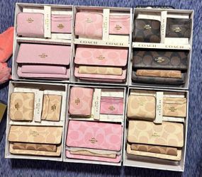 Coach Wallet Gift Set Box