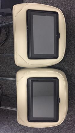 2013-2016 Lexus DVD players. Removable tablets, separate players, wireless headset