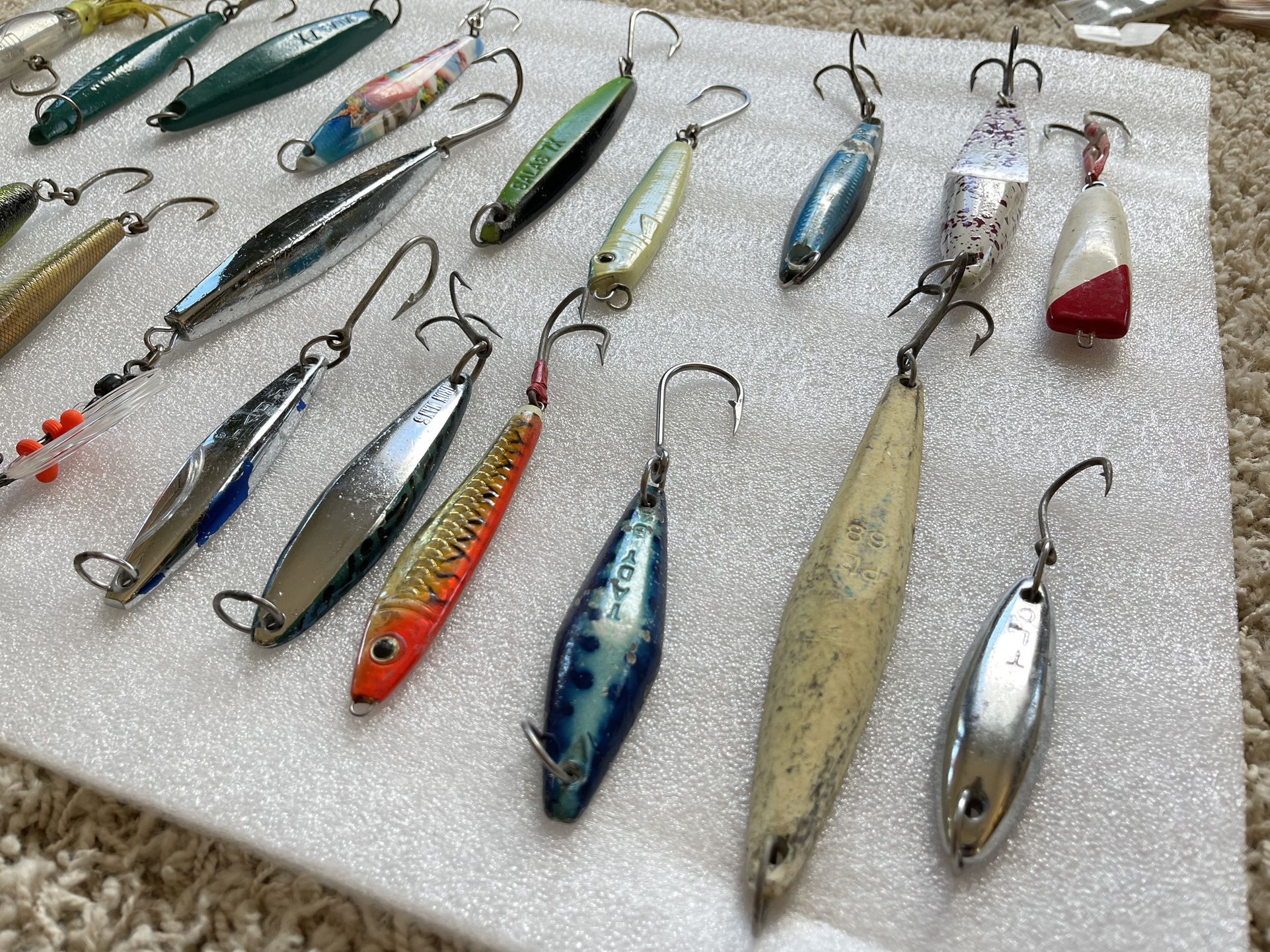 20 Saltwater Lures Surface Iron Amd Stickbaits