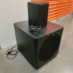 DAYTON AUDIO SUB 1200 + smaller Speaker 