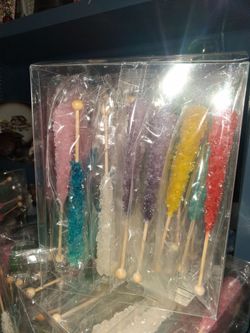 Rock Candy Sticks Assorted Colors Gift Box