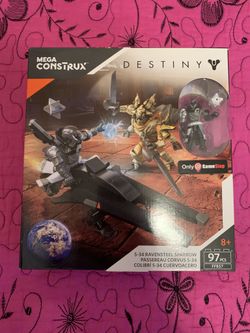 Mega Construx Destiny S-34 Ravensteel Sparrow(Includes Negative Harmony Emblem)