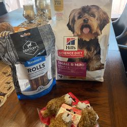 Hills Science Dog Food Treats And Toys New With Tag 