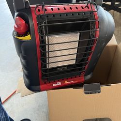 Indoor safe portable radiant heater propane