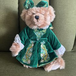 Teddy Bear Plush Toy Irish Dress