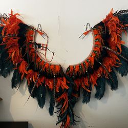 Large Carnival Feathers - With BACKPACK
