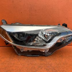 2014 2015 2016 TOYOTA COROLLA RIGHT PASSENGER SIDE HALOGEN HEADLIGHT W LED OEM
