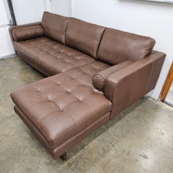 OPEN BOX!  Article Sven Leather Sofa - Delivery Available
