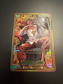 Shanks SR Holo One Piece Card OP13-028