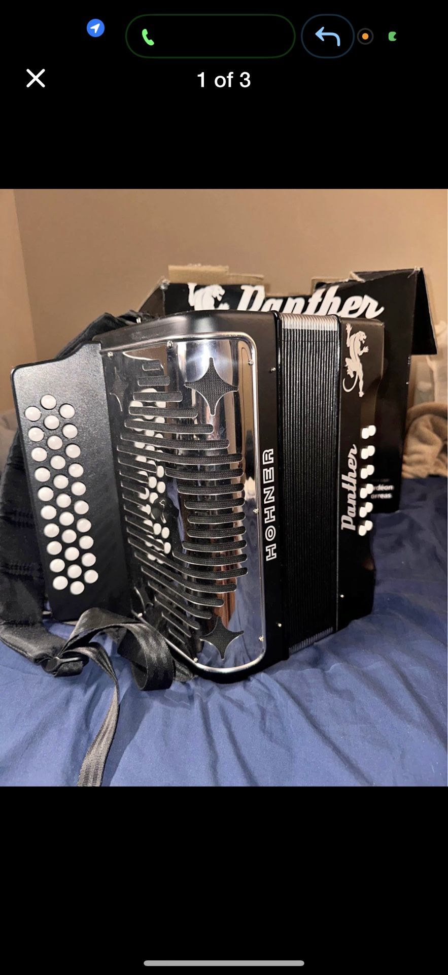 Hohner Panther Accordion 