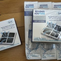 GOLDEN ICEPURE RWF1200A Replacement for LG LT700P, ADQ1, Kenmore 469690, Air Filter LT120F, 469918 Refrigerator LFX31925ST, LFX31945ST, LFX3076