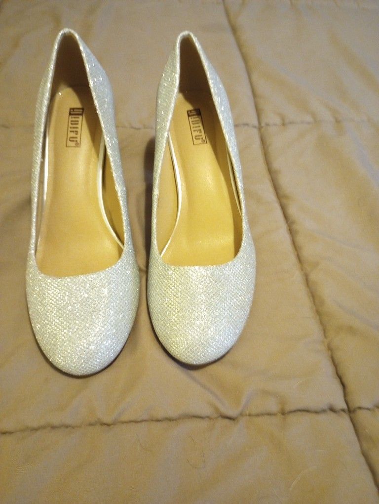 IDIFU Women's Sherry Dress/ Wedding Shoes Size 9