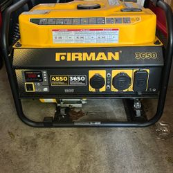 Firman 3650 Generator 