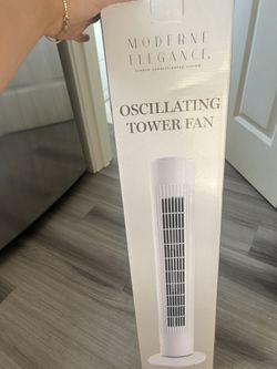 Elegant tower fan