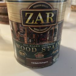 Zaar Wood Stain 118 Dark Mahogany 