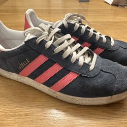 Women's Adidas Gazelle 7 Blue/pink Suede 