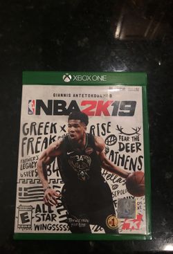 NBA 2k 19 for the Xbox 1