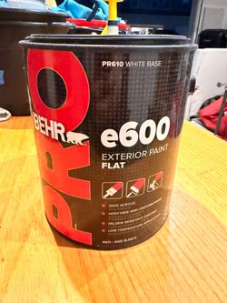BEHR PRO e600 Exterior Flat Paint – 1 Gallon – Moonlit Tide