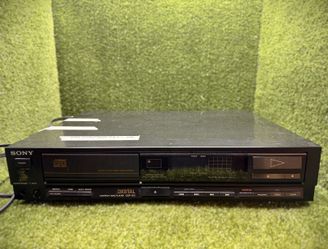 Sony CDP-510 Vintage 1987 Compact Disc CD Player w/ Remote Made in Japan