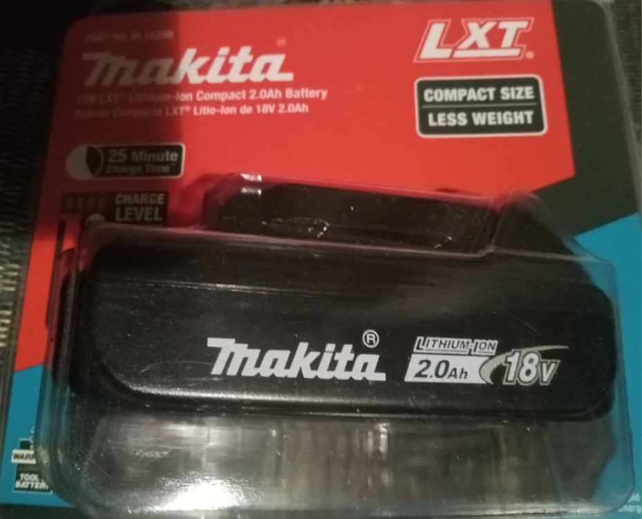 Makita Lxt 2.0 New In Package 18 Volts 