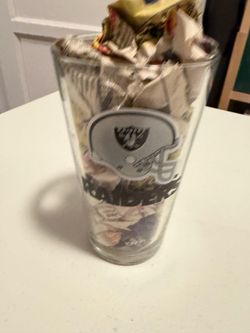 NFL Raiders x Miller Lite Pint Glass