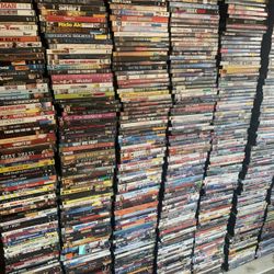 1000 DVD Movies Used Mixed Condition Lot 