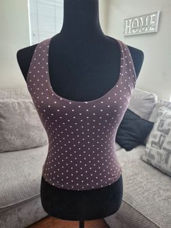 Polka dot Halter top $3