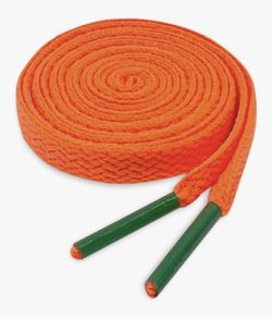 New Shoe Laces for Sneakers in Orange