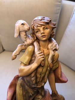 Fontanini Italy; 12” Shepherd Gabriel/King David