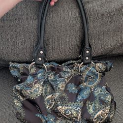 Paisley Handbag Purse 