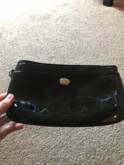 Like new coach wristlet