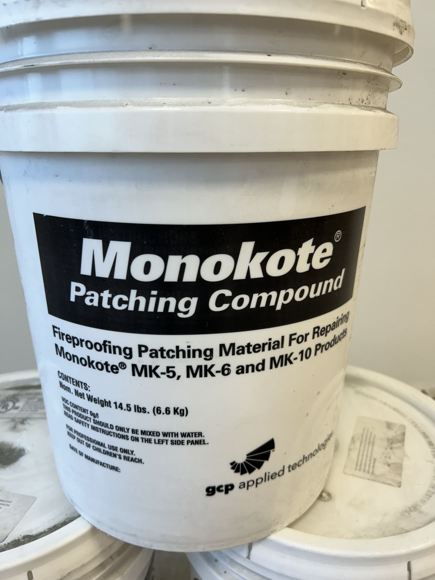 3 - MONOKOTE® Patching Compound Fireproofing Patching Material for Repairing Monokote MK-5, MK-6 and MK-10 Products