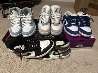 AJ4, Dunks, AJ1