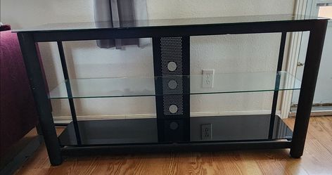Glass TV Stand